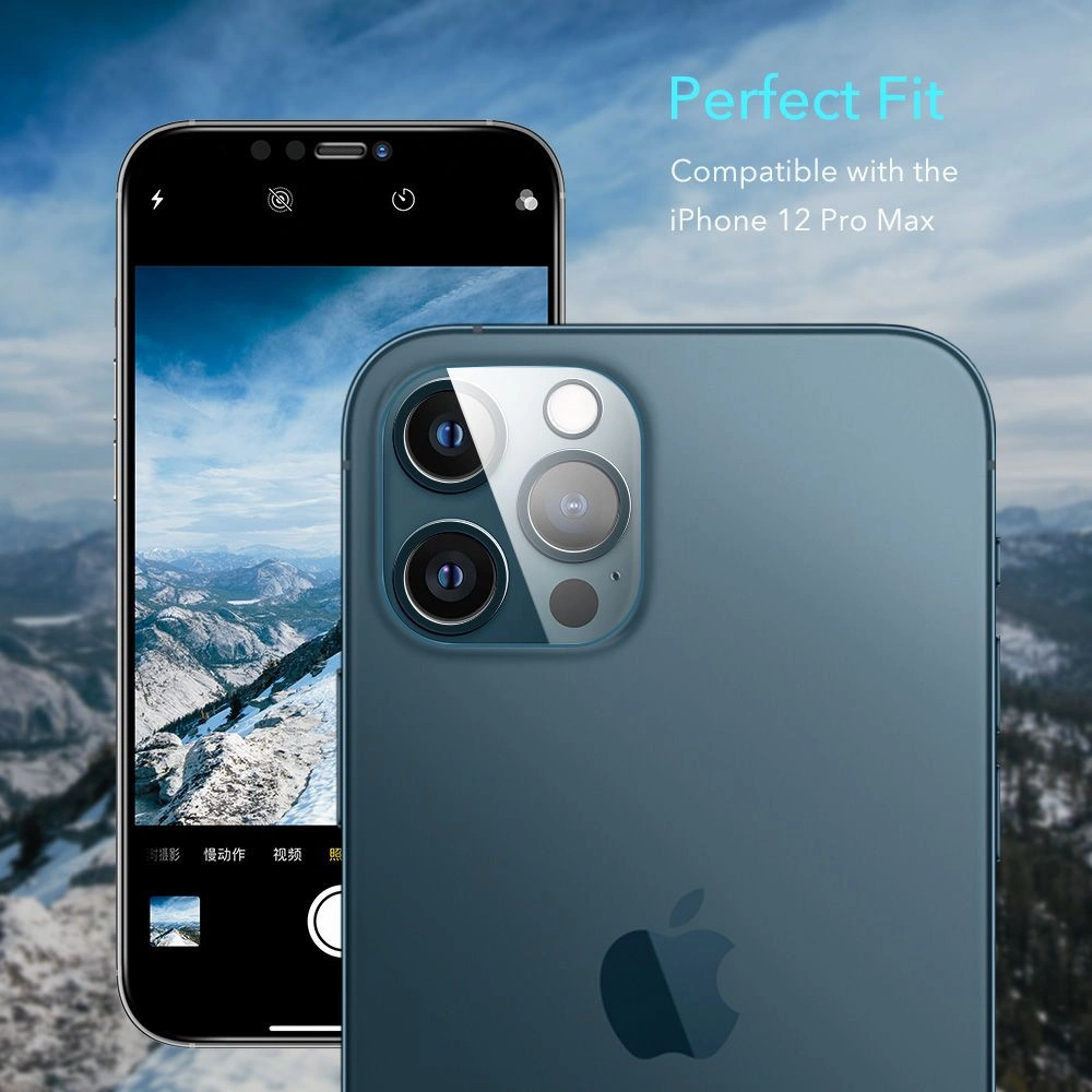 Hurtownia GSM - Szkło hartowane na aparat ESR Camera Lens Apple iPhone 12 Pro Max Clear [2 PACK] - ESR326CL - {ean13} - Hurt