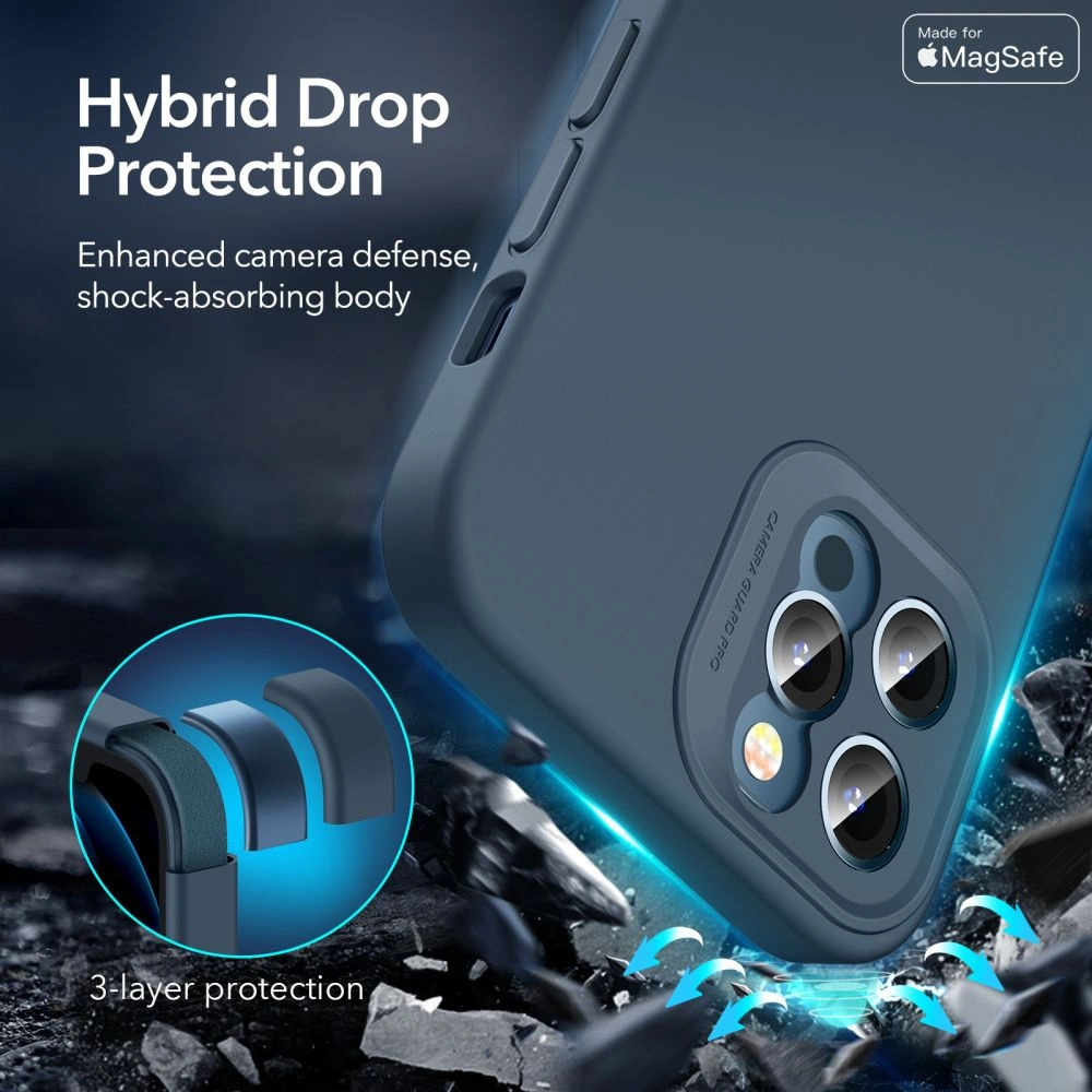 Hurtownia GSM - Etui ESR Cloud Soft MagSafe Apple iPhone 12 Pro Blue - ESR333BLU - {ean13} - Hurt