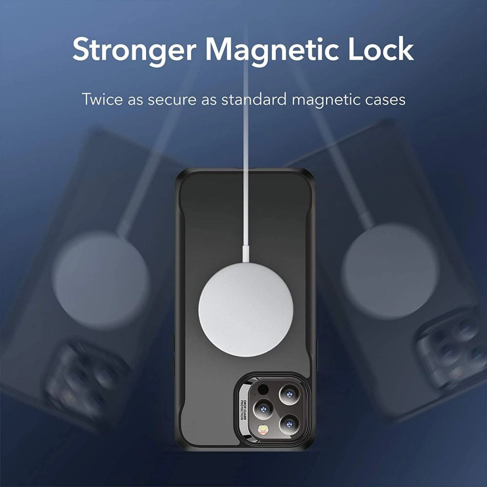 Wholesale ESR CH Halolock MagSafe Apple iPhone 12 Pro Max Jelly Black - ESR338BLK - {ean13} - Hurt