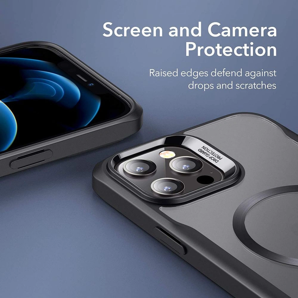 Wholesale ESR CH Halolock MagSafe Apple iPhone 12 Pro Max Jelly Black - ESR338BLK - {ean13} - Hurt