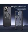 Hurtownia GSM - Etui ESR CH Halolock MagSafe Apple iPhone 12 Pro Max Jelly Black - ESR338BLK - {ean13} - Hurt