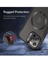 Hurtownia GSM - Etui ESR CH Halolock MagSafe Apple iPhone 12 Pro Max Jelly Black - ESR338BLK - {ean13} - Hurt