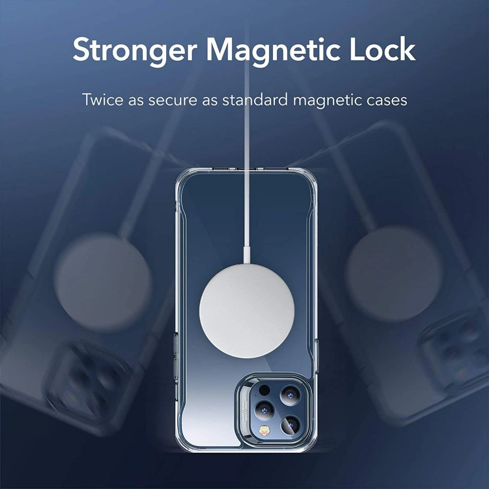 Hurtownia GSM - Etui ESR CH Halolock MagSafe Apple iPhone 12 Pro Max Jelly Clear - ESR339CL - {ean13} - Hurt