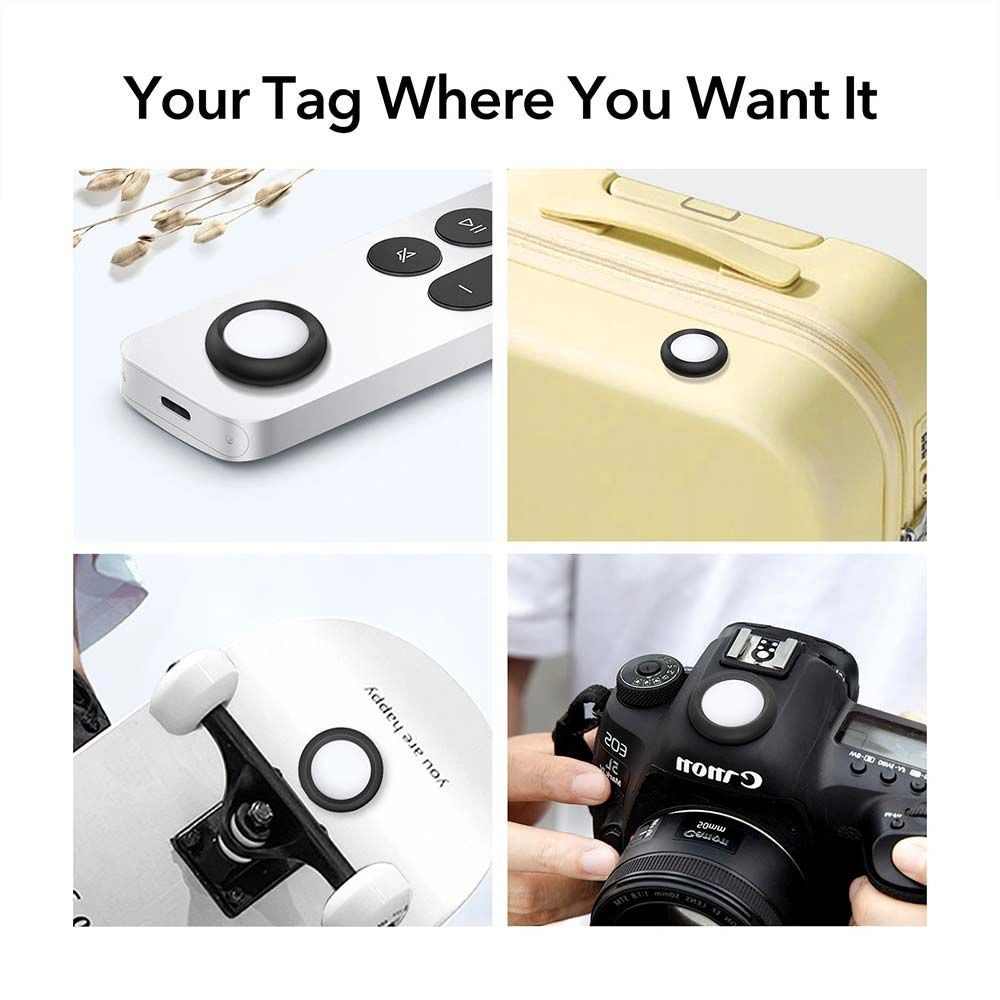 Hurtownia GSM - Etui ESR Stick-on Apple Airtag Černá a Bílá - ESR340BLKWHT - {ean13} - Hurt
