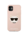 Hurtownia GSM - Etui Karl Lagerfeld KLHCN61SLCHLP Apple iPhone 11 hardcase jasně růžový/light pink silikon Choupette - KLD546PNK - {ean13} - Hurt