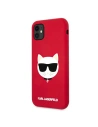 Hurtownia GSM - Etui Karl Lagerfeld KLHCN61SLCHRE Apple iPhone 11 hardcase czerwony/red Silicone Choupette - KLD547RED - {ean13} - Hurt
