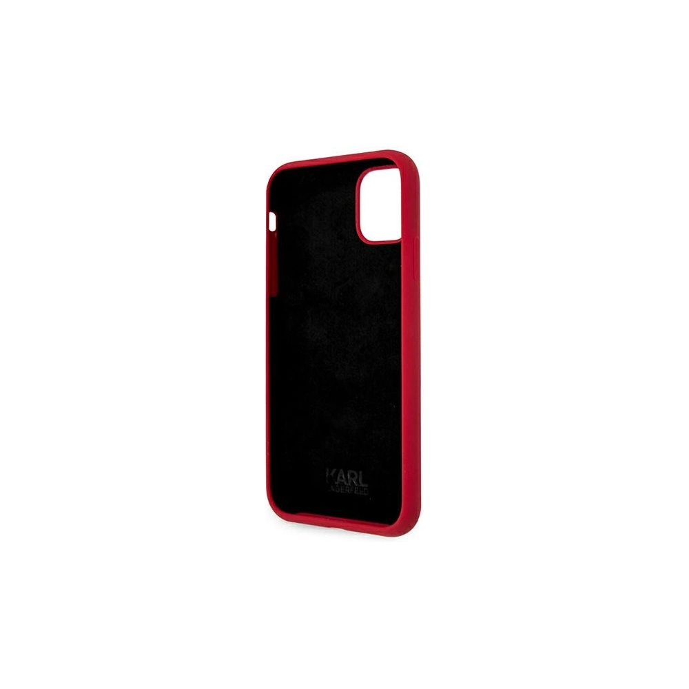 Hurtownia GSM - Etui Karl Lagerfeld KLHCN61SLCHRE Apple iPhone 11 hardcase červený/red Silicone Choupette - KLD547RED - {ean13} - Hurt