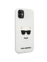 Hurtownia GSM - Etui Karl Lagerfeld KLHCN61SLCHWH Apple iPhone 11 hardcase biały/white Silicone Choupette - KLD548WHT - {ean13} - Hurt