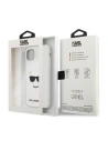 Hurtownia GSM - Etui Karl Lagerfeld KLHCN61SLCHWH Apple iPhone 11 hardcase biały/white Silicone Choupette - KLD548WHT - {ean13} - Hurt