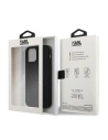Hurtownia GSM - Etui Karl Lagerfeld KLHCP12LSILTTBK Apple iPhone 12 Pro Max černý/black Silicone Ikonik Outline - KLD549BLK - {ean13} - Hurt
