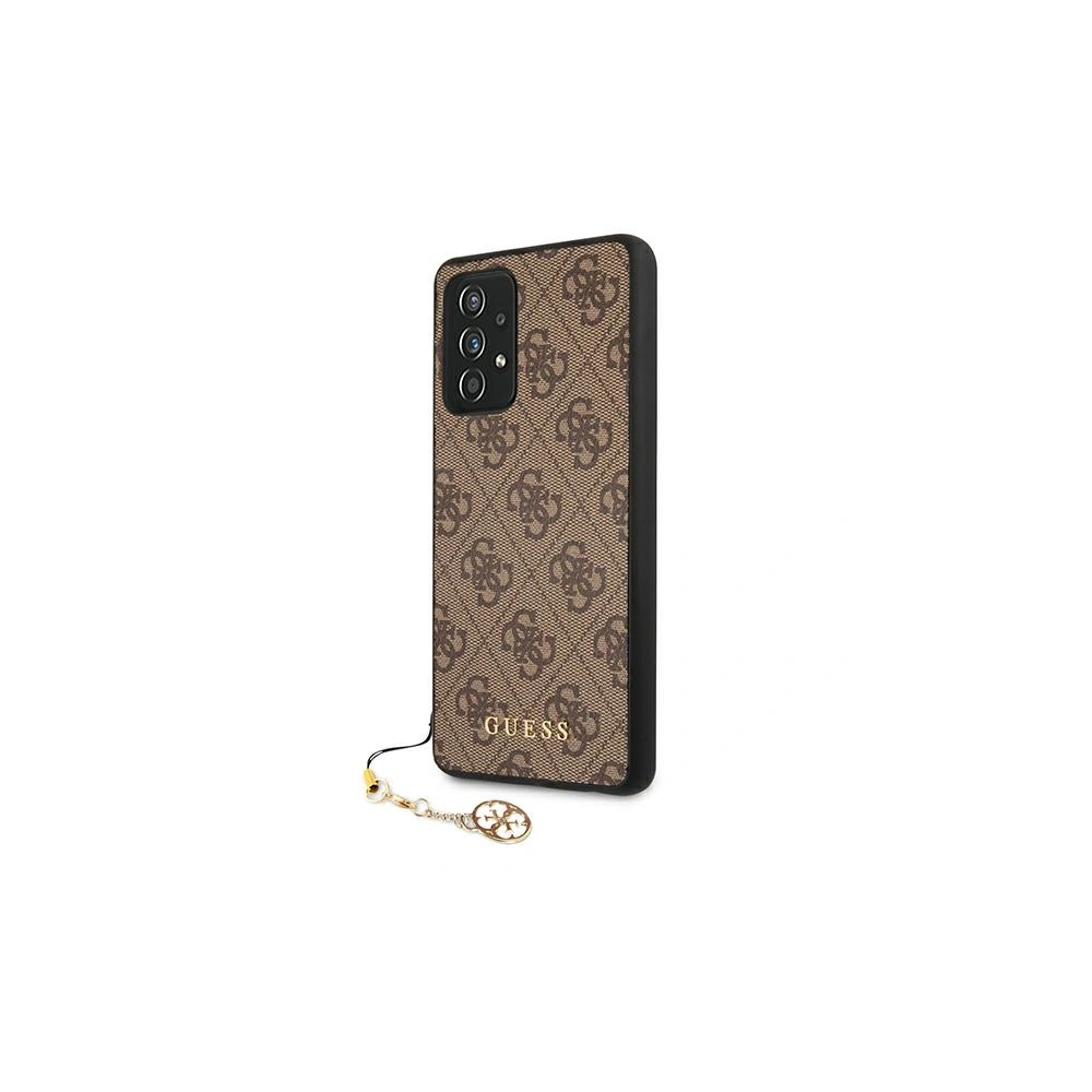Hurtownia GSM - Etui Guess GUHCA72GF4GBR Samsung Galaxy A72 hnědý/brown tvrdý obal 4G Charms Collection - GUE997BR - {ean13} - Hurt