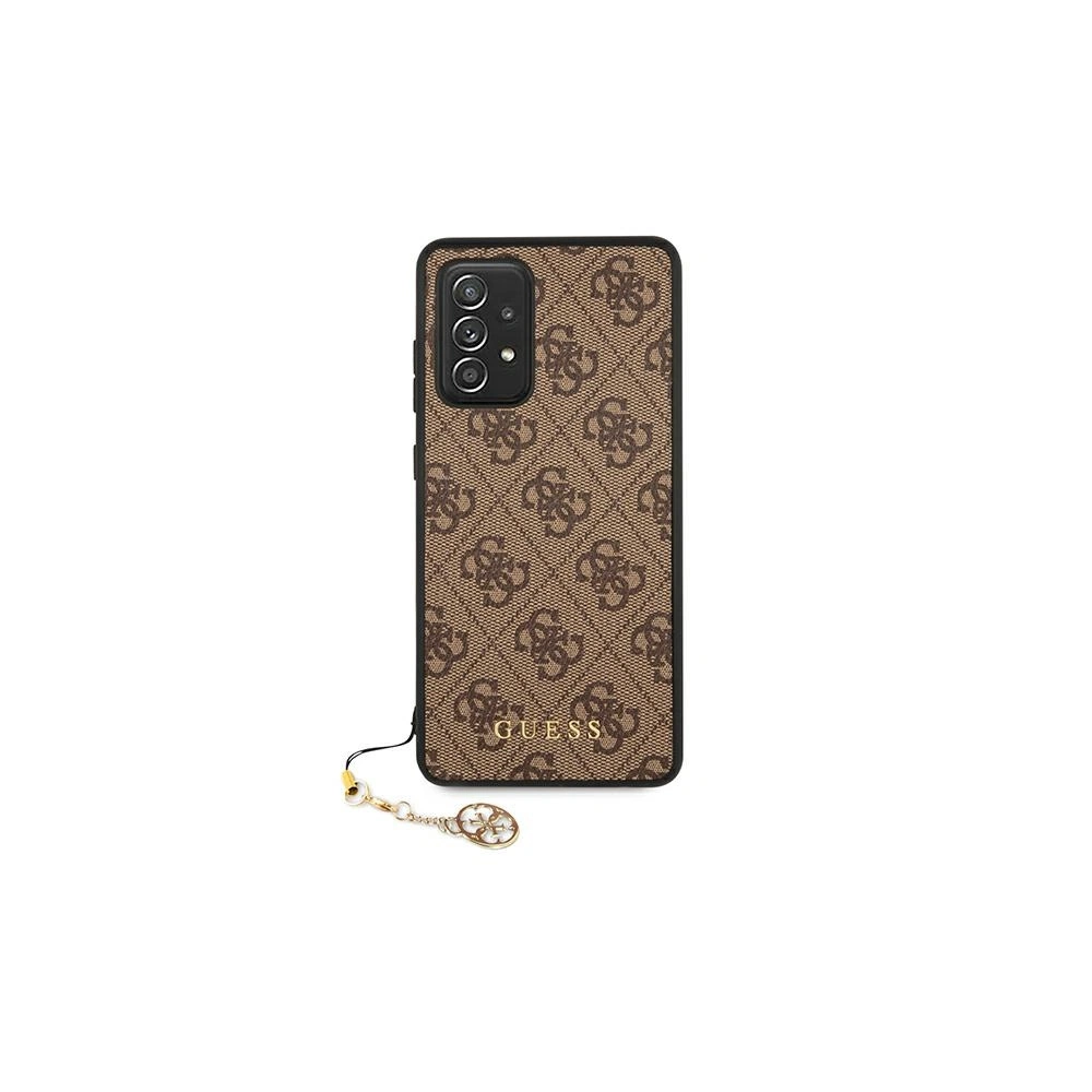 Hurtownia GSM - Etui Guess GUHCA72GF4GBR Samsung Galaxy A72 hnědý/brown tvrdý obal 4G Charms Collection - GUE997BR - {ean13} - Hurt