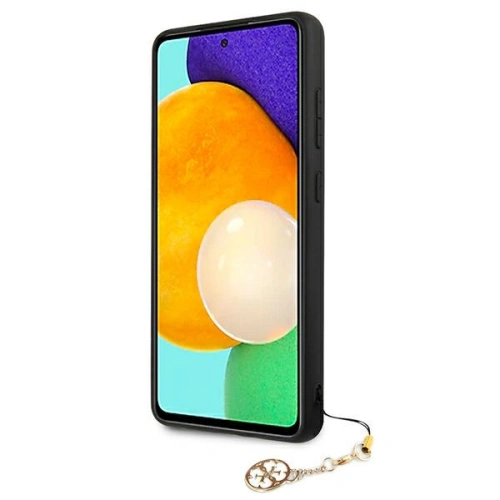 Etui Guess GUHCA72GF4GBR Samsung Galaxy A72 brązowy/brown hard case 4G Charms Collection