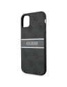 Hurtownia GSM - Etui Guess GUHCN614GDGR Apple iPhone 11 szary/grey hardcase 4G Stripe - GUE999GRY - {ean13} - Hurt