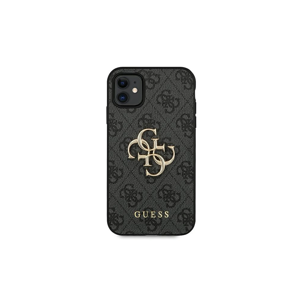 Hurtownia GSM - Etui Guess GUHCN614GMGGR Apple iPhone 11 šedá/grey hardcase 4G Big Metal Logo - GUE1000GRY - {ean13} - Hurt