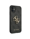 Hurtownia GSM - Etui Guess GUHCN614GMGGR Apple iPhone 11 szary/grey hardcase 4G Big Metal Logo - GUE1000GRY - {ean13} - Hurt