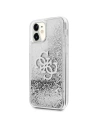 Hurtownia GSM - Etui Guess GUHCN61LG4GSI Apple iPhone 11 srebrny/silver hardcase 4G Big Liquid Glitter - GUE1001SLV - {ean13} - Hurt