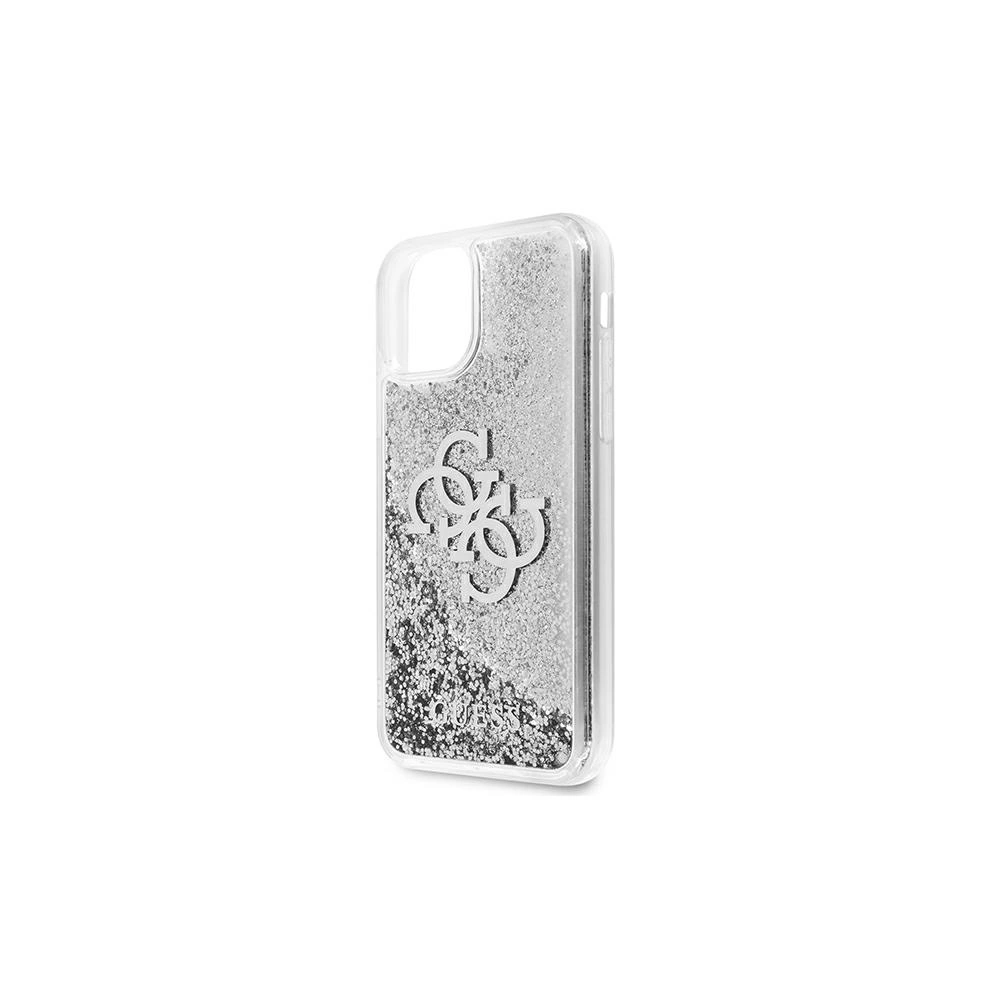 Hurtownia GSM - Etui Guess GUHCN61LG4GSI Apple iPhone 11 stříbrný/silver hardcase 4G Big Liquid Glitter - GUE1001SLV - {ean13} - Hurt