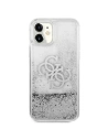 Hurtownia GSM - Etui Guess GUHCN61LG4GSI Apple iPhone 11 srebrny/silver hardcase 4G Big Liquid Glitter - GUE1001SLV - {ean13} - Hurt