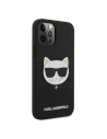 Hurtownia GSM - Etui Karl Lagerfeld KLHCP12LSLCHBK Apple iPhone 12 Pro Max hardcase černý/black Silicone Choupette - KLD550BLK - {ean13} - Hurt