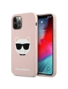 Etui Karl Lagerfeld KLHCP12LSLCHLP Apple iPhone 12 Pro Max hardcase jasně růžový/light pink Silicone Choupette