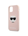 Wholesale Karl Lagerfeld KLHCP12LSLCHLP Apple iPhone 12 Pro Max hardcase light pink Silicone Choupette - KLD551PNK - {ean13} - Hurt