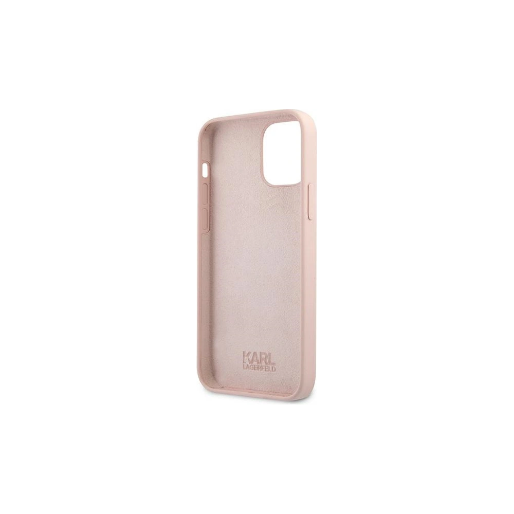 Wholesale Karl Lagerfeld KLHCP12LSLCHLP Apple iPhone 12 Pro Max hardcase light pink Silicone Choupette - KLD551PNK - {ean13} - Hurt