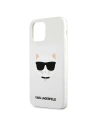 Hurtownia GSM - Etui Karl Lagerfeld KLHCP12LSLCHWH Apple iPhone 12 Pro Max hardcase biały/white Silicone Choupette - KLD553WHT - {ean13} - Hurt