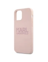Hurtownia GSM - Etui Karl Lagerfeld KLHCP12LSTKLTLP Apple iPhone 12 Pro Max Silicone Stack Logo różowy/pink - KLD554PNK - {ean13} - Hurt