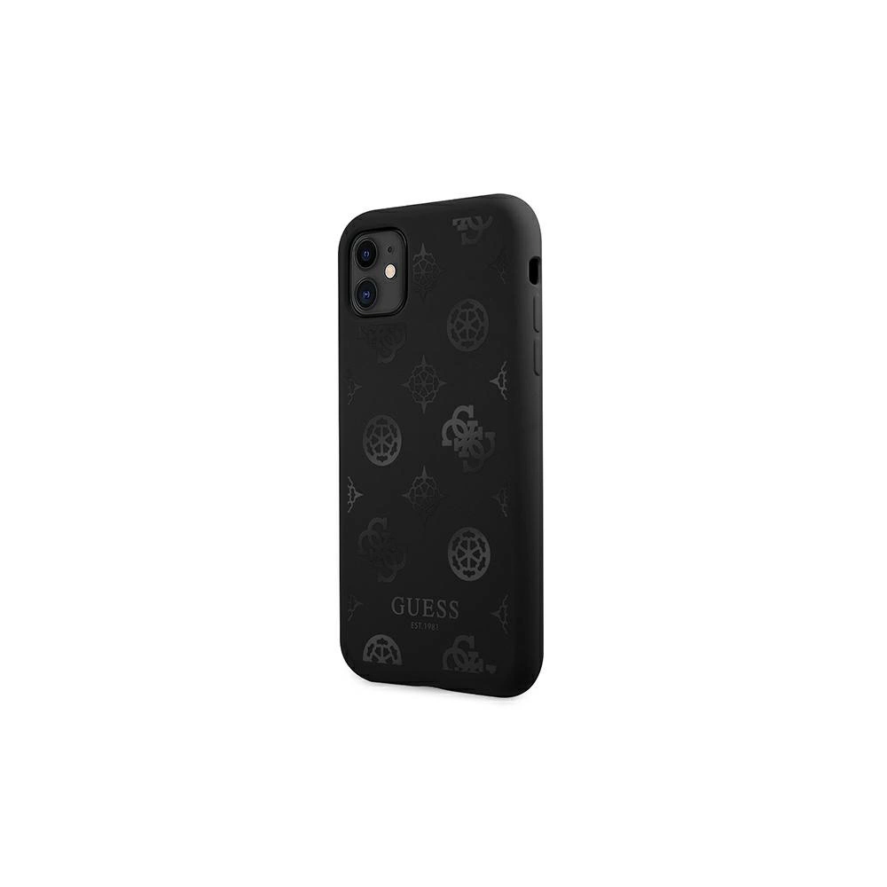 Hurtownia GSM - Etui Guess GUHCN61LSPEBK Apple iPhone 11 černý/black hard case Peony Collection - GUE1002BLK - {ean13} - Hurt