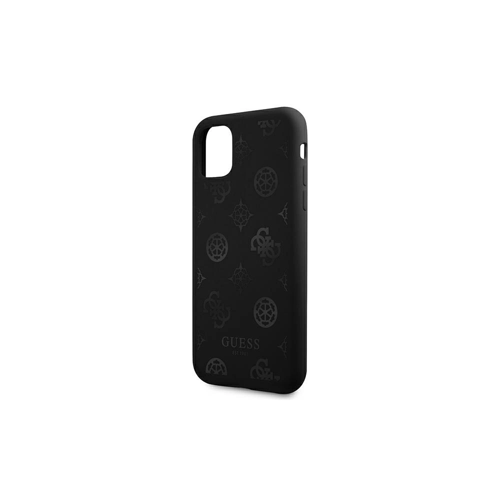 Hurtownia GSM - Etui Guess GUHCN61LSPEBK Apple iPhone 11 černý/black hard case Peony Collection - GUE1002BLK - {ean13} - Hurt