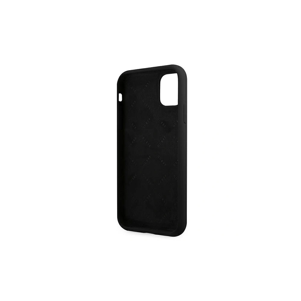 Hurtownia GSM - Etui Guess GUHCN61LSPEBK Apple iPhone 11 černý/black hard case Peony Collection - GUE1002BLK - {ean13} - Hurt
