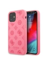 Etui Guess GUHCN61LSPEFU Apple iPhone 11 fuchsie/fuchsia tvrdý kryt Peony Collection