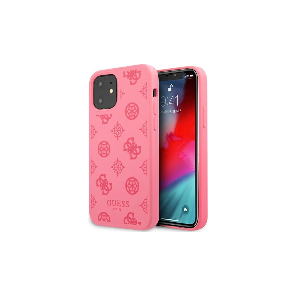 Hurtownia GSM - Etui Guess GUHCN61LSPEFU Apple iPhone 11 fuchsie/fuchsia tvrdý kryt Peony Collection - GUE1003FKS - {ean13} - Hurt