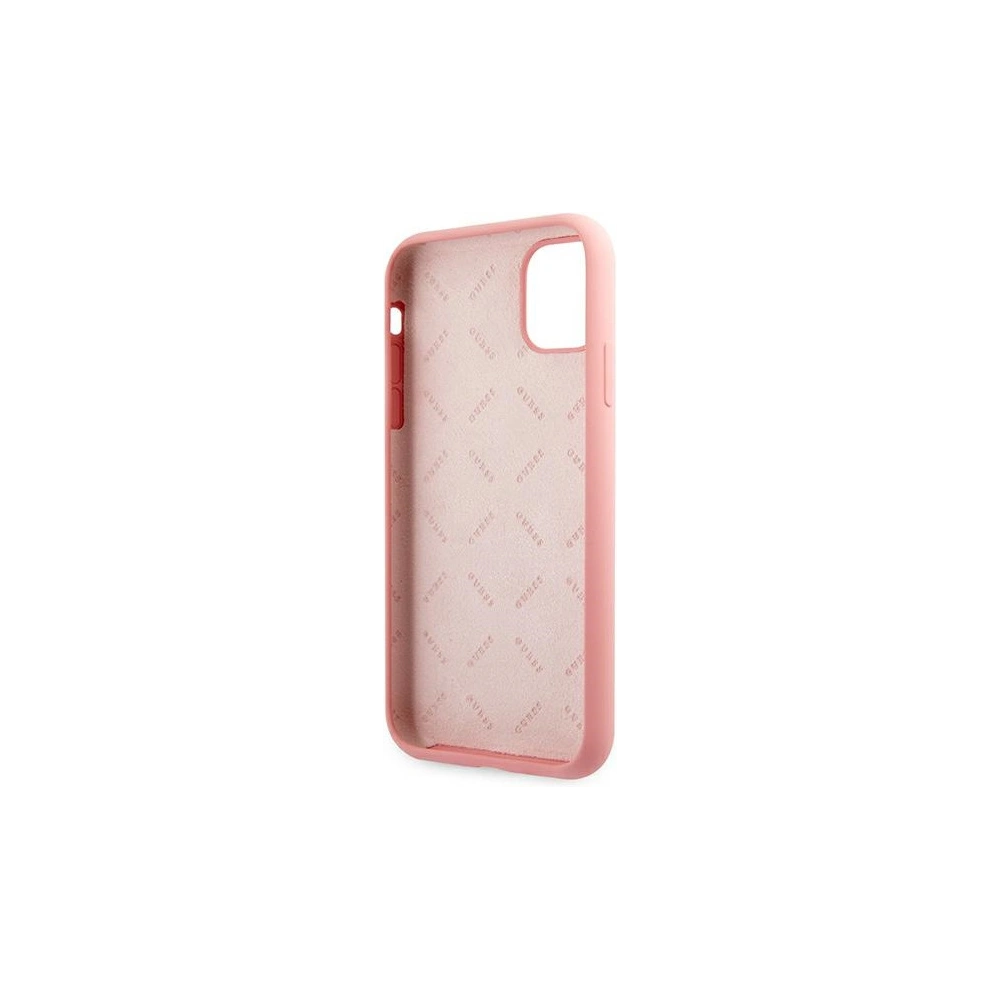 Hurtownia GSM - Etui Guess GUHCN61LSPEWPI Apple iPhone 11 růžové/pink tvrdé pouzdro Peony Collection - GUE1004PNK - {ean13} - Hurt