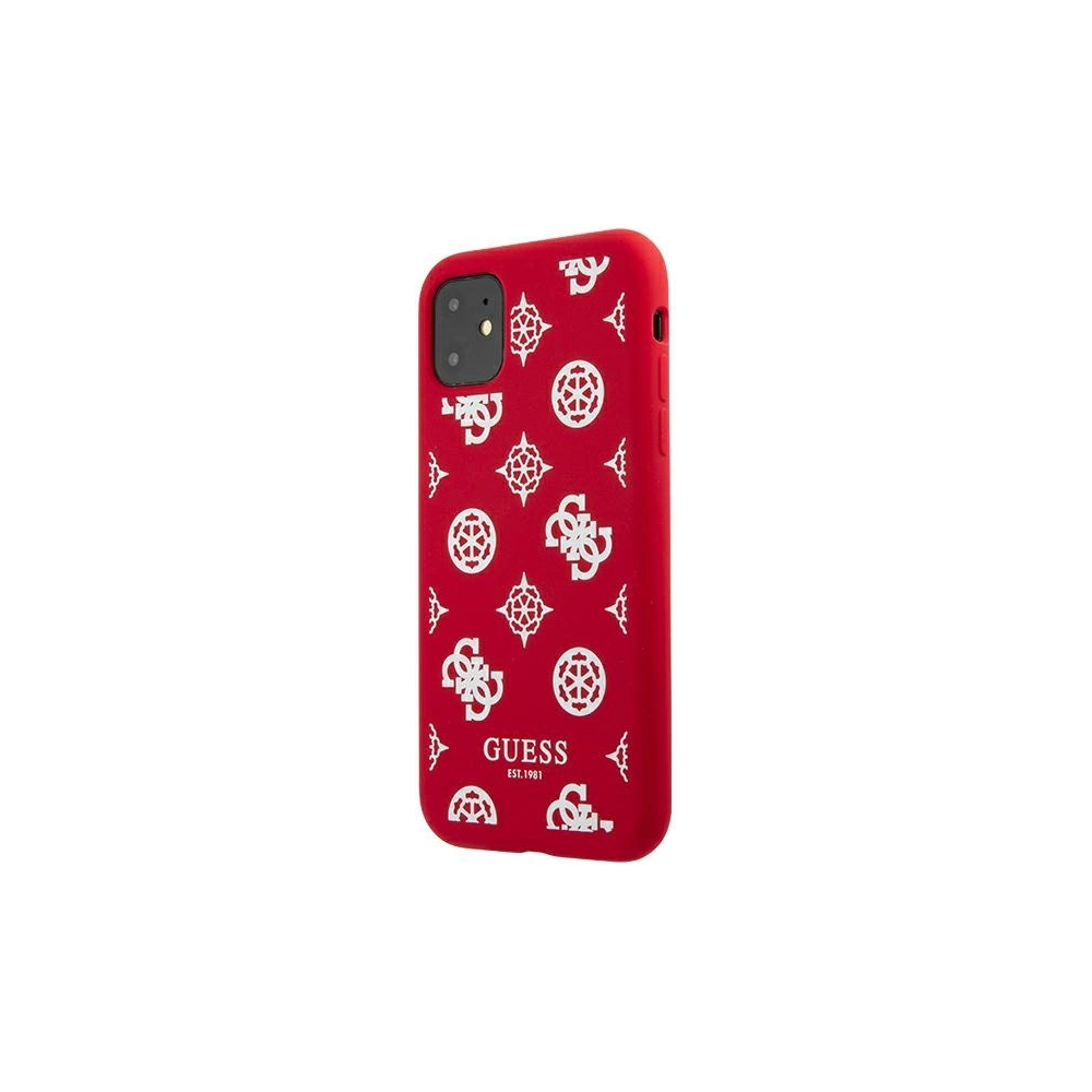 Hurtownia GSM - Etui Guess GUHCN61LSPEWRE Apple iPhone 11 červený/red hard case Peony Collection - GUE1005RED - {ean13} - Hurt
