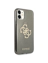 Wholesale Guess GUHCN61PCUGL4GBK Apple iPhone 11 black hard case Glitter 4G Big Logo - GUE1006BLK - {ean13} - Hurt