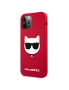 Hurtownia GSM - Etui Karl Lagerfeld KLHCP12MSLCHRE Apple iPhone 12/12 Pro hardcase czerwony/red Silicone Choupette - KLD556RED - {ean13} - Hurt