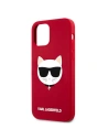 Hurtownia GSM - Etui Karl Lagerfeld KLHCP12MSLCHRE Apple iPhone 12/12 Pro hardcase czerwony/red Silicone Choupette - KLD556RED - {ean13} - Hurt