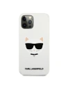 Hurtownia GSM - Etui Karl Lagerfeld KLHCP12MSLCHWH Apple iPhone 12/12 Pro hardcase biały/white Silicone Choupette - KLD557WHT - {ean13} - Hurt