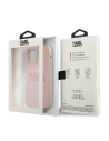 Hurtownia GSM - Etui Karl Lagerfeld KLHCP12SSTKLTLP Apple iPhone 12 mini Silicone Stack Logo różowy/pink - KLD558PNK - {ean13} - Hurt