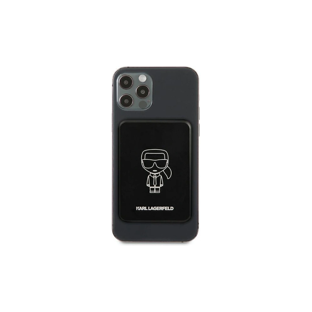 Hurtownia GSM - Powerbank indukční Karl Lagerfeld KLPBMSOIBK 3000mAh MagSafe - KLD559 - {ean13} - Hurt