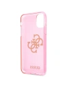 Hurtownia GSM - Etui Guess GUHCN61PCUGL4GPI Apple iPhone 11 růžové/pink tvrdé pouzdro Glitter 4G Velké logo - GUE1008PNK - {ean13} - Hurt