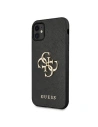Hurtownia GSM - Etui Guess GUHCN61SA4GGBK Apple iPhone 11 czarny/black hardcase Saffiano 4G Metal Logo - GUE1010BLK - {ean13} - Hurt
