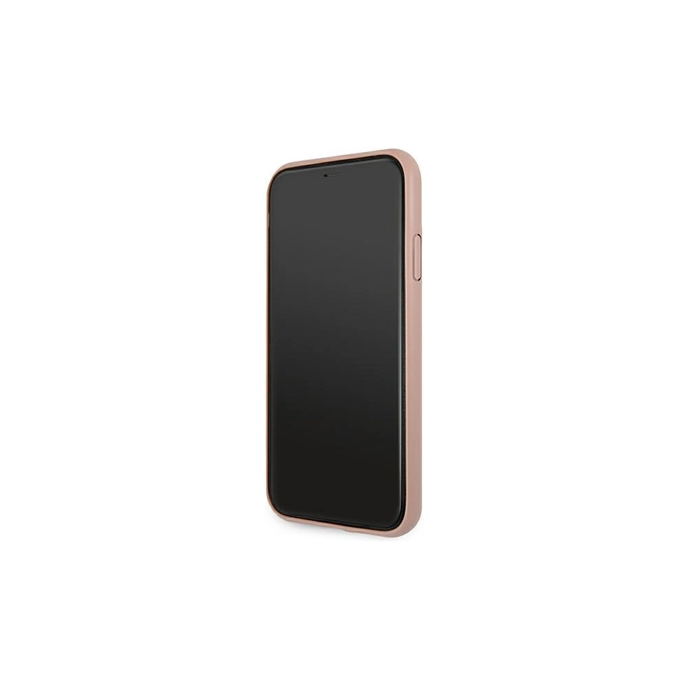 Hurtownia GSM - Etui Guess GUHCN61SA4GGPI Apple iPhone 11 růžový/pink hardcase Saffiano 4G Metal Logo - GUE1011PNK - {ean13} - Hurt