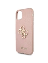 Wholesale Guess GUHCN61SA4GGPI Apple iPhone 11 pink hardcase Saffiano 4G Metal Logo - GUE1011PNK - {ean13} - Hurt