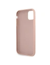 Wholesale Guess GUHCN61SA4GGPI Apple iPhone 11 pink hardcase Saffiano 4G Metal Logo - GUE1011PNK - {ean13} - Hurt