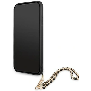 Hurtownia GSM - Etui Guess GUHCN61SASGBK Apple iPhone 11 czarny/black hardcase Saffiano Chain - GUE1012BLK - {ean13} - Hurt
