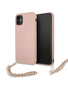Etui Guess GUHCN61SASGPI Apple iPhone 11 różowy/pink hardcase Saffiano Chain