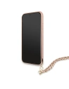 Wholesale Guess GUHCN61SASGPI Apple iPhone 11 pink hardcase Saffiano Chain - GUE1013PNK - {ean13} - Hurt